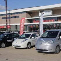 TVE - Exposition de véhicules - Nissan électrique