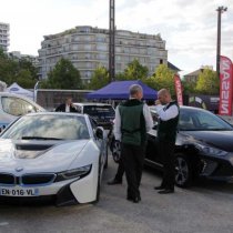 TVE - BMW i8 - Exposition Breizh Électric Tour 2017